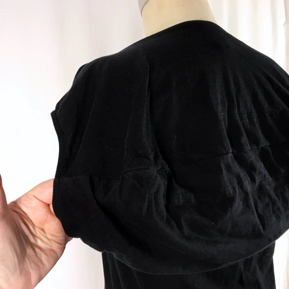 Alexander McQueen Green Lips Black T-Shirt Top - Picture 5 of 9